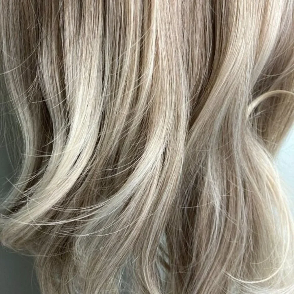 Ash Brown Wigs,Ombre Blonde Wig